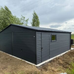 Garaż Akrylowy 6×6 Dwuspadowy