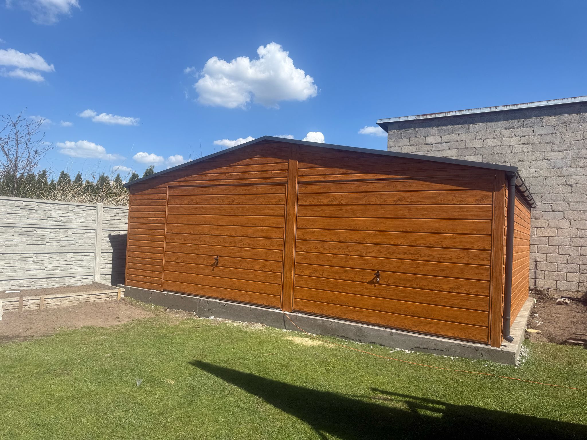 Garaż drewnopodobny 7x5,5m ID- D30 - obrazek 6