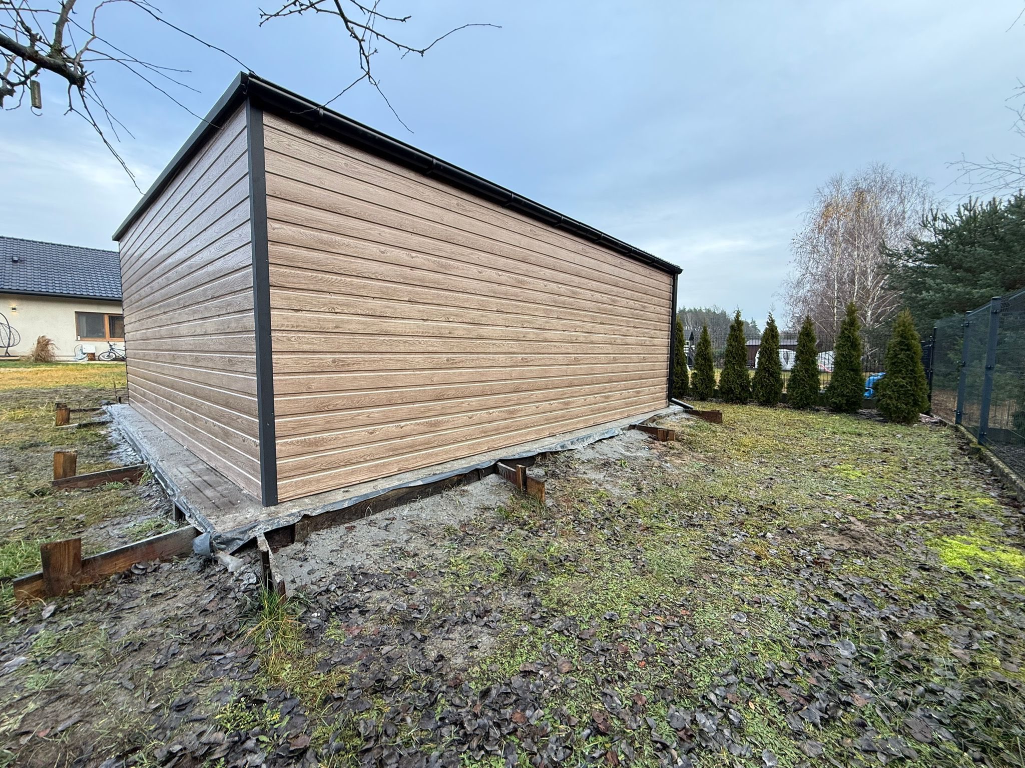 Garaż drewnopodobny 5,8 x 6 m ID- D15 - obrazek 2